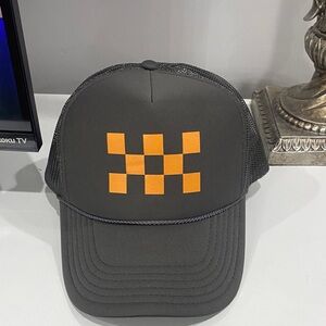 🍊 Tennessee Volunteers N.B. Goods Nashville Gray Orange Checkerboard Rope Hat